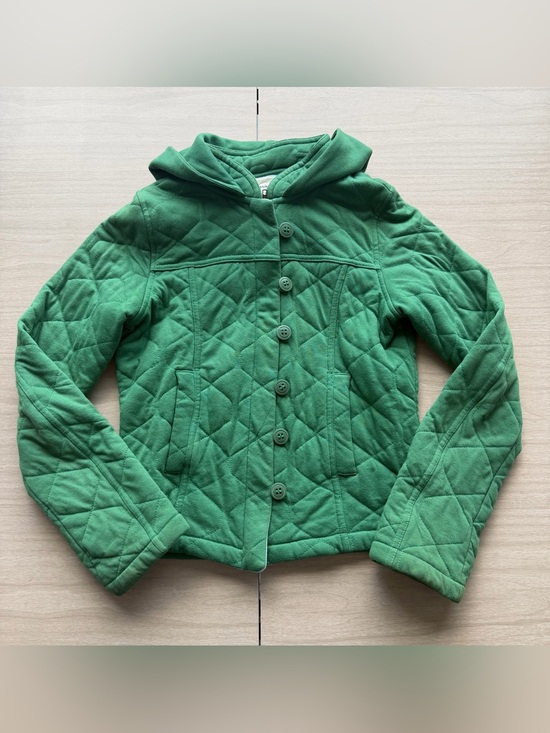 Anthropologie Jackets & Blazers - Anthropologie Allihop Green Quilted Hooded Utility Jacket XS